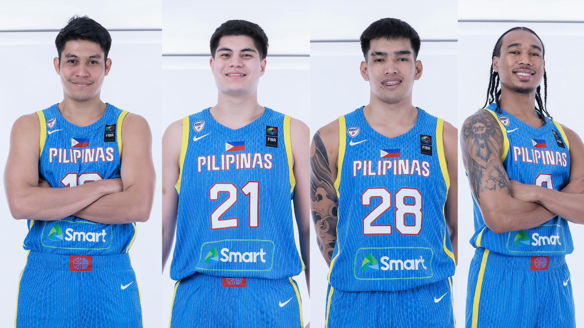 Puso para sa Bayan: Gilas’ Calvin Oftana, Mason Amos, Kevin Quiambao, and Chris Newsome thankful for FIBA OQT experience